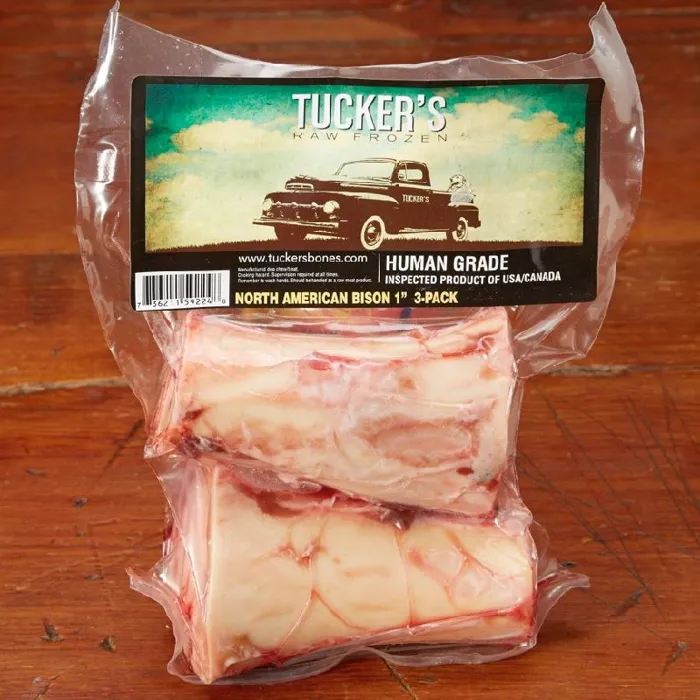 Tucker's Bones Bison 5"" 2ct