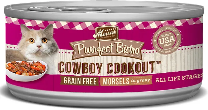 Merrick Purrbistro Cowboy Cookout 5.5oz