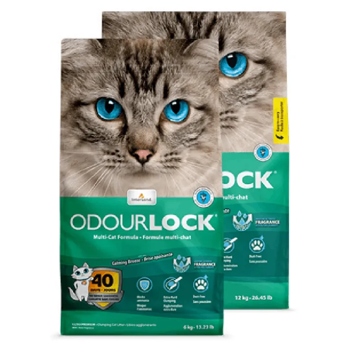 Intersand Odor Lock Cat Litter Calm Breeze 25#