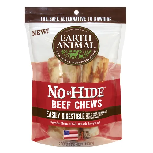 Earth Animal No Hide Beef 4" 2pk