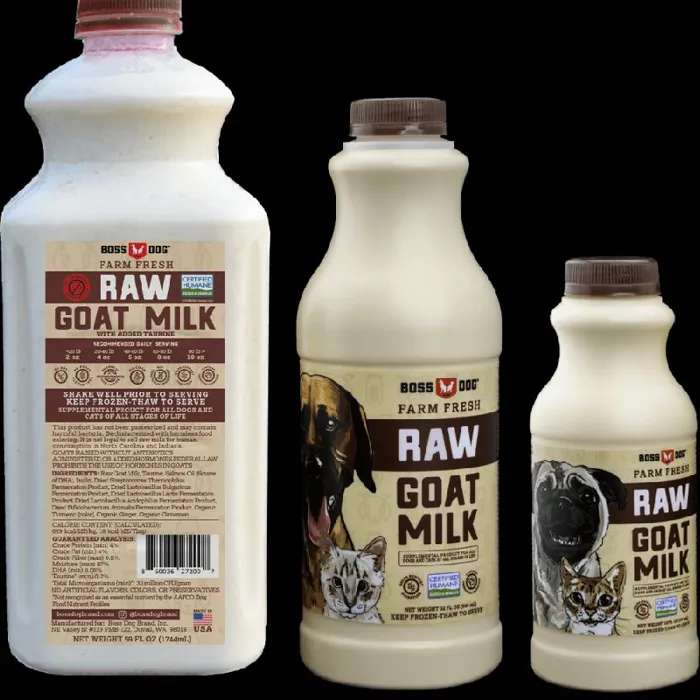 Boss Dog Frozen Goat Milk 32oz