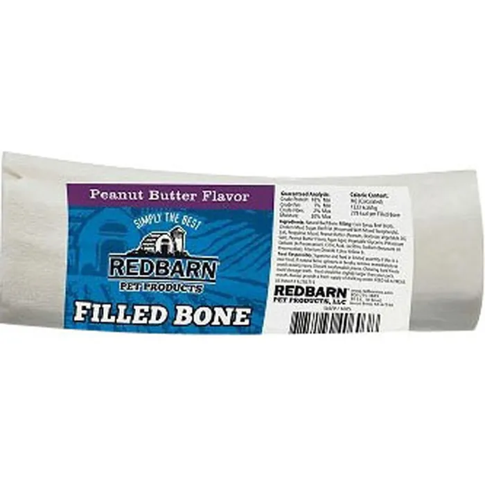 Red Barn Filled Bone Peanut Butter Lg