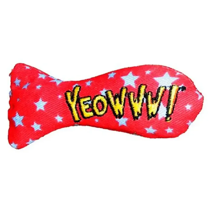 Yeowww! Stinkies Sardine Red Stars 3"