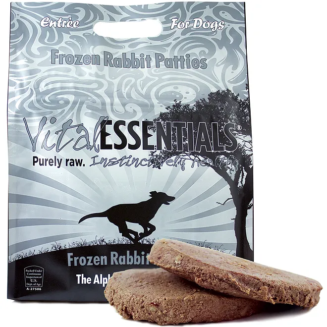 Vital Frozen Patties Rabbit 6#