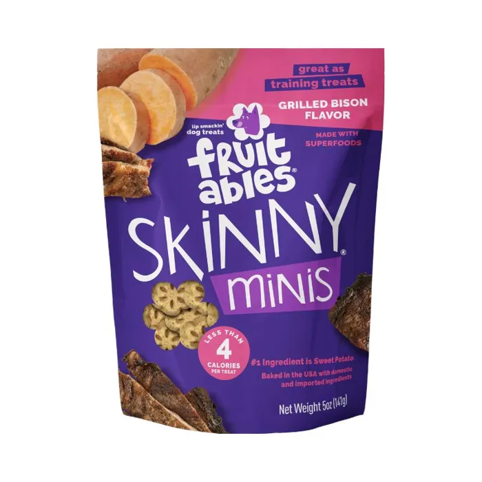 Fruitables Skinny Mini Gr Bisn Treat 5Oz