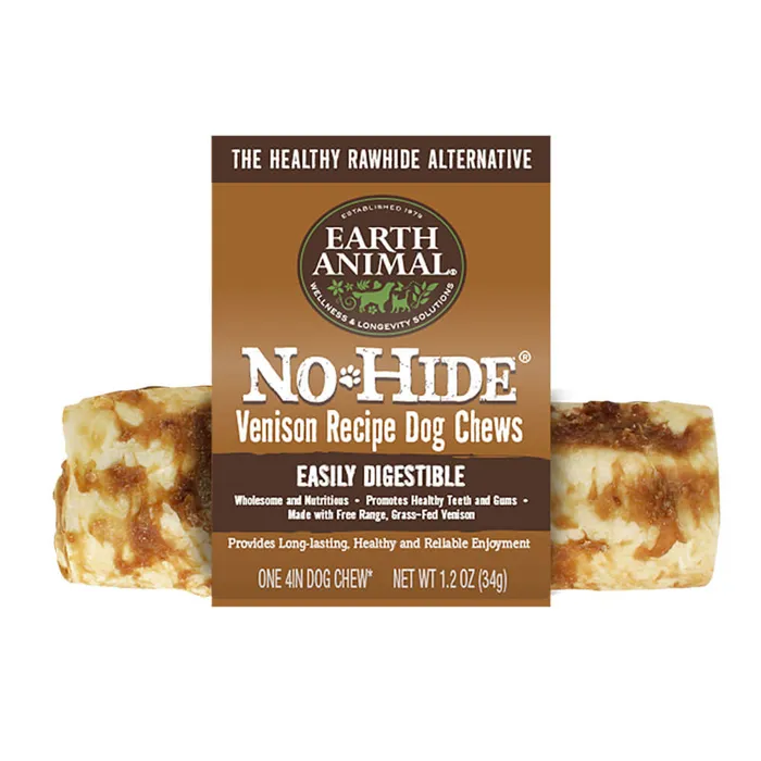 Earth Animal No Hide Venison 4" (each)