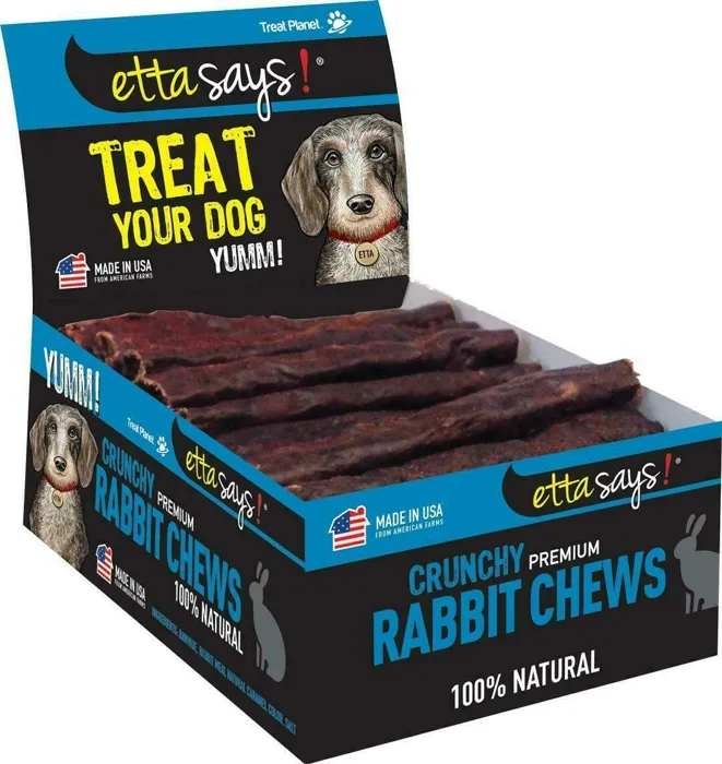 Etta Says Crunchy Rabbit Chews 4"