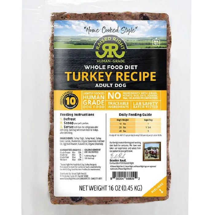 Raised Right Dod Adult Turkey 1#