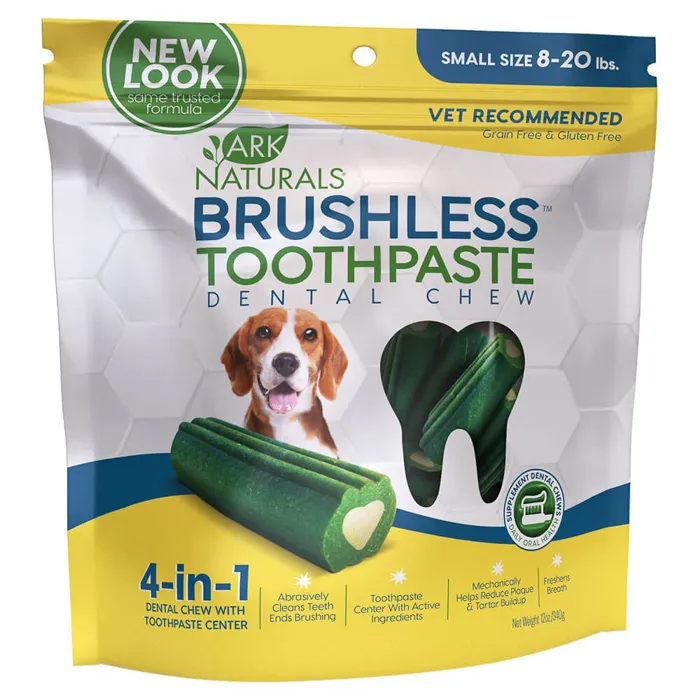 Ark Naturals Brushless Chews Sm/Md 12oz