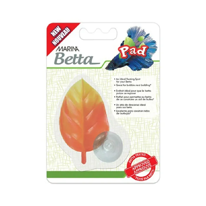 Marina Betta Leaf Pad Orange