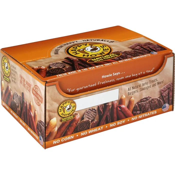 Happy Howie Beef Woof Stix Bulk 11"