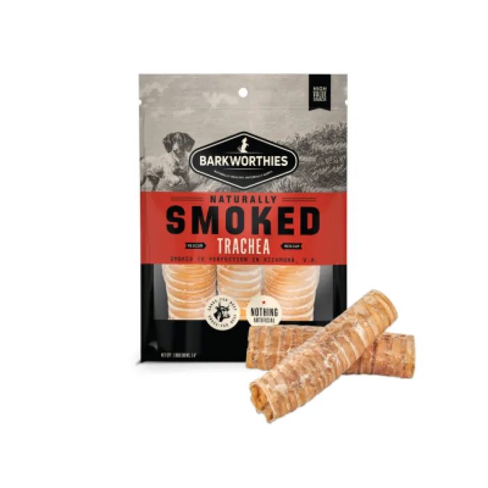 Barkworthies Smoked Tracheas 6" 3 Pack