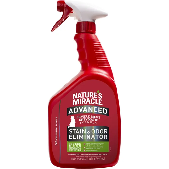 Nature's Miracle Adv. Cat Stain/Odor 32oz