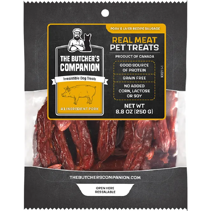 The Butcher's Companion Pork Liver Sausage Sticks