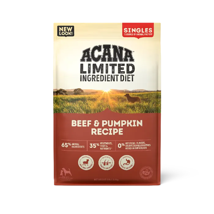 Acana Dog Singles Beef Pumpkin 13#