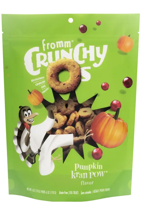 Fromm Dog Crunchy O's Pumpkin Kran Pow 6oz