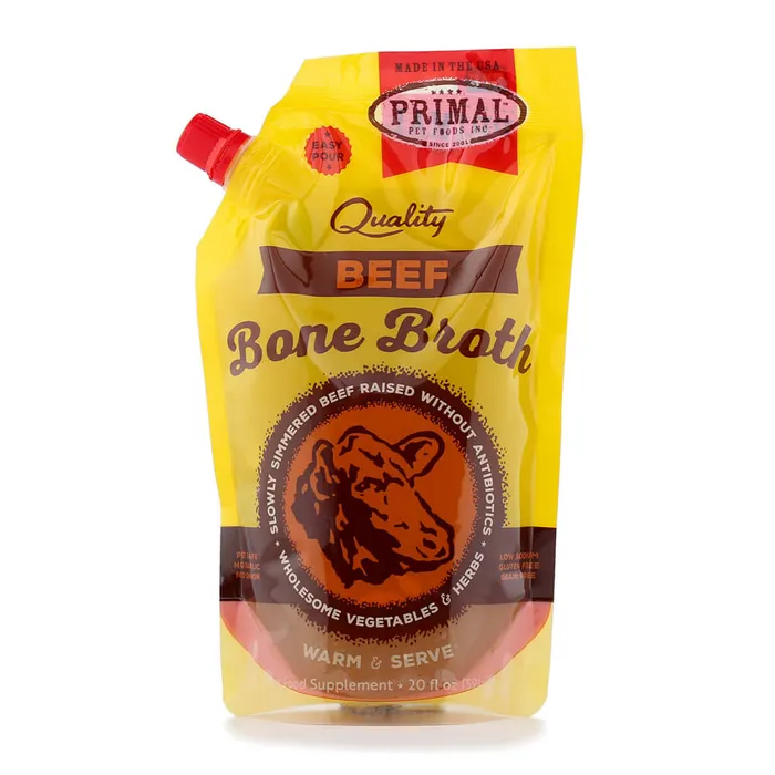 Primal Frozen Beef Bone Broth 20oz