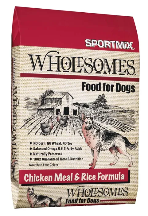 Sportmix Wholesomes Chicken Meal/Rice 40 Lbs