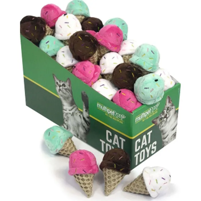 Multipet Cat Ice Cream Cone