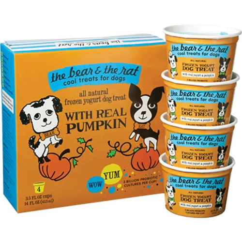 The Bear & The Rat Pumpkin Fr Yogurt 4pk