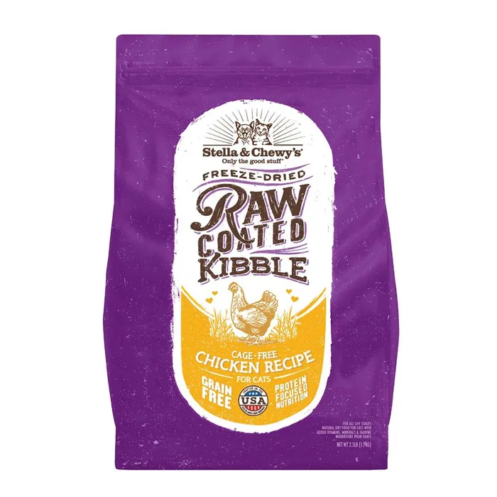 Stella & Chewy's Cat Raw Coated Chicken 2.5#