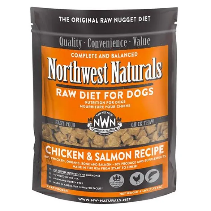 Northwest Naturals Chicken/Salmon Nuggets 6#