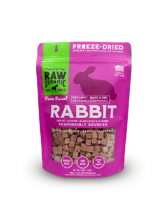 Raw Dynamic Dog FD Rabbit 14oz
