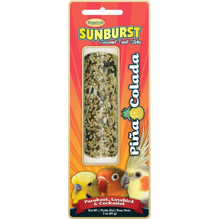 Sunburst Avian Treat Stick Pina Colada 3oz