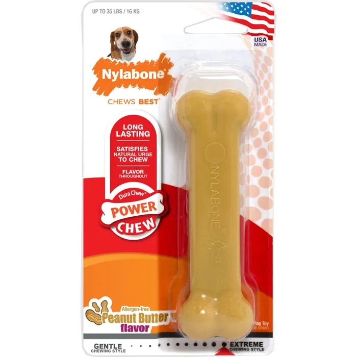 Nylabone Dura Chew Peanutbutter Wolf
