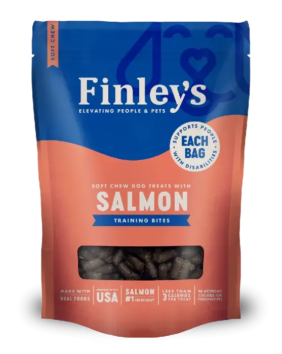 Finley's Dog Soft Chew Bites Salmon 16oz