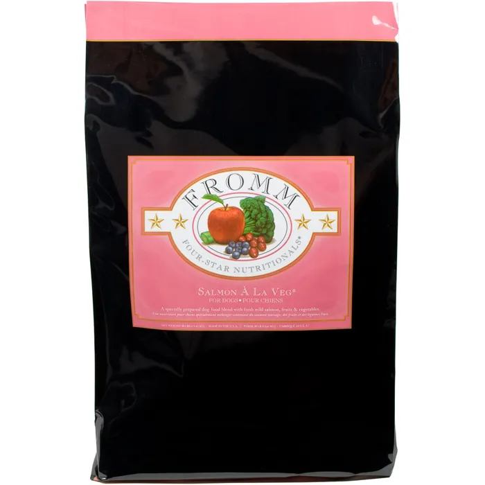 Fromm Dog 4 Star Salmon a La Veg 26#
