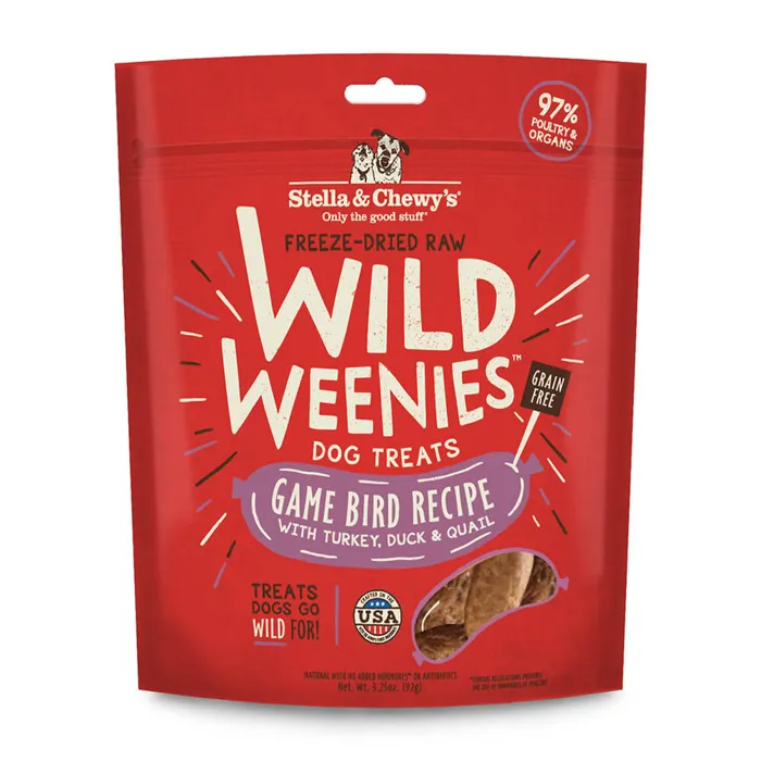 Stella & Chewy's FD Wild Weenies Game Bird 3.25oz