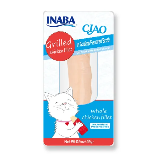 Ciao Cat Chicken Fillet w/ Scallops .9oz