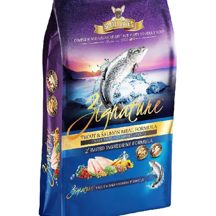 Zignature Trout & Salmon Small Bite 4#