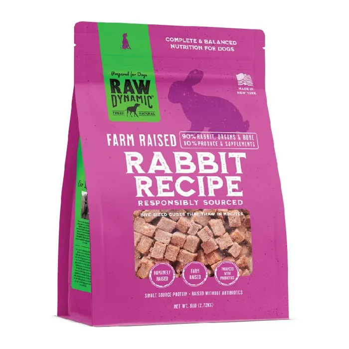 Raw Dynamic Dog Frozen Rabbit 3#
