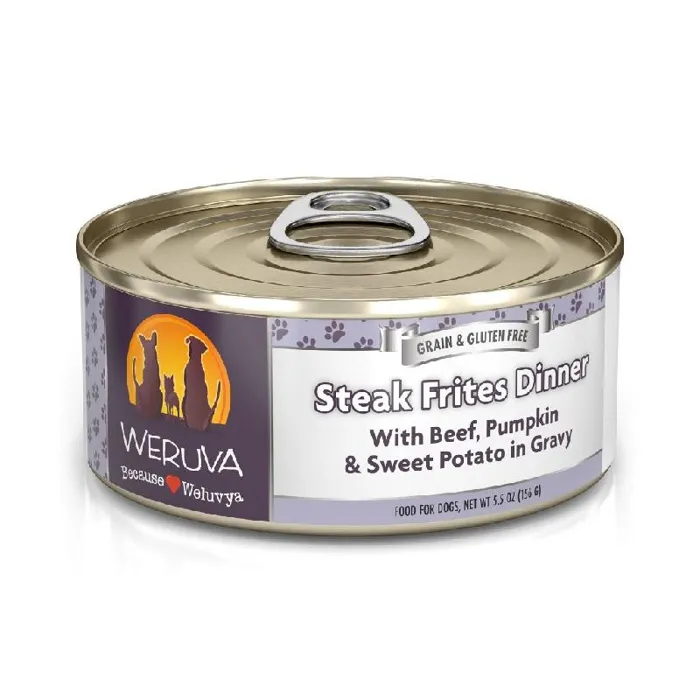 Weruva Dog Steak Frites 5.5oz
