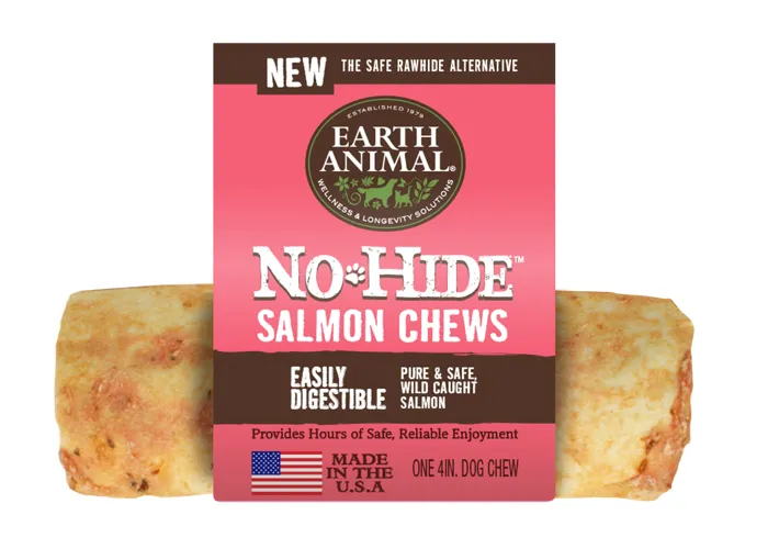 Earth Animal No Hide Salmon 4" (each)