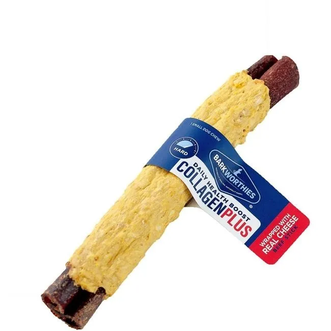 Barkworthies Collagen Cheese Wrapped 6"