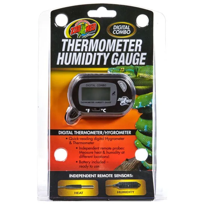 Zoo Med Digital Thermometer/Humidity Gauge