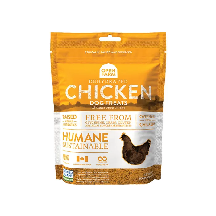 Open Farm Dog Chicken Dehydrated Treat 4.5oz