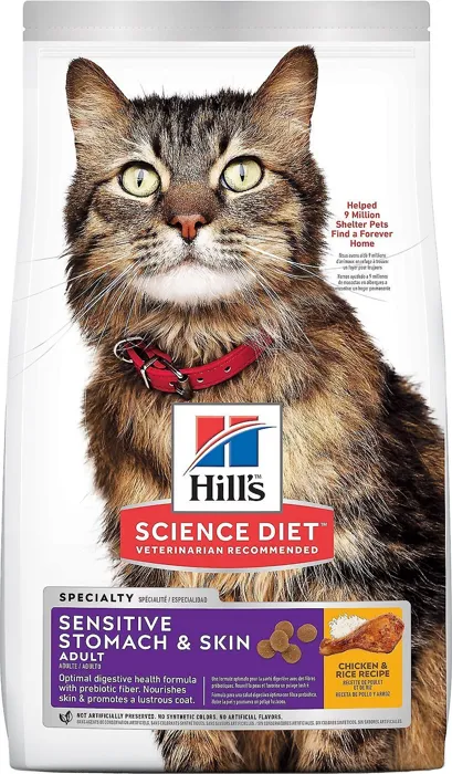 SD Feline Adult Sensitive Stomach & Skin 15.5#