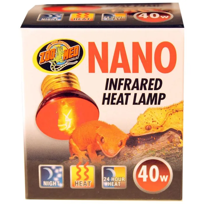 Zoo Med Nano Infared Heat Lamp 40 Watt