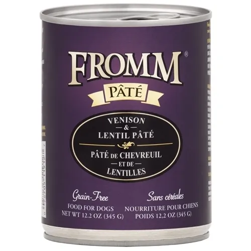 Fromm Dog GF Venison/Lentil Pate 12.2oz