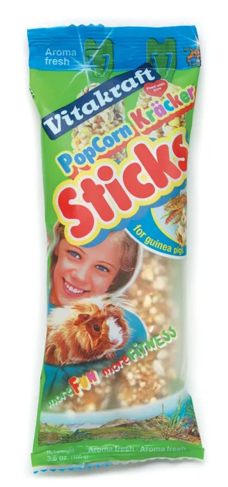 Guinea Pig Popcorn Sticks 3 oz