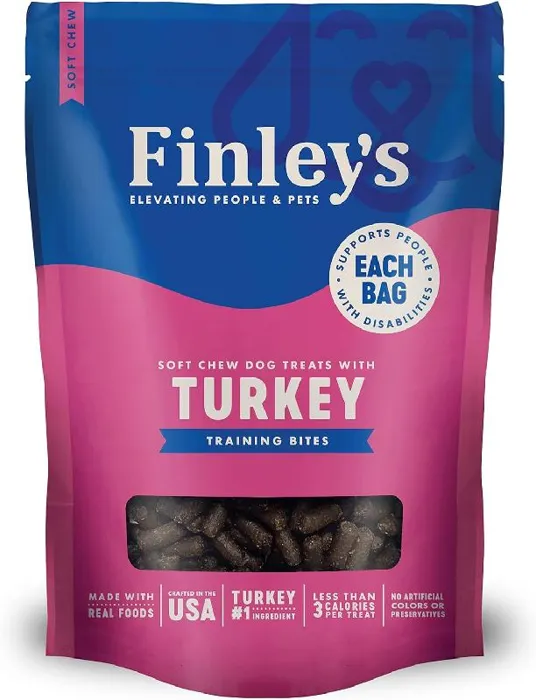 Finley's Dog Soft Chew Bites Turkey 16oz