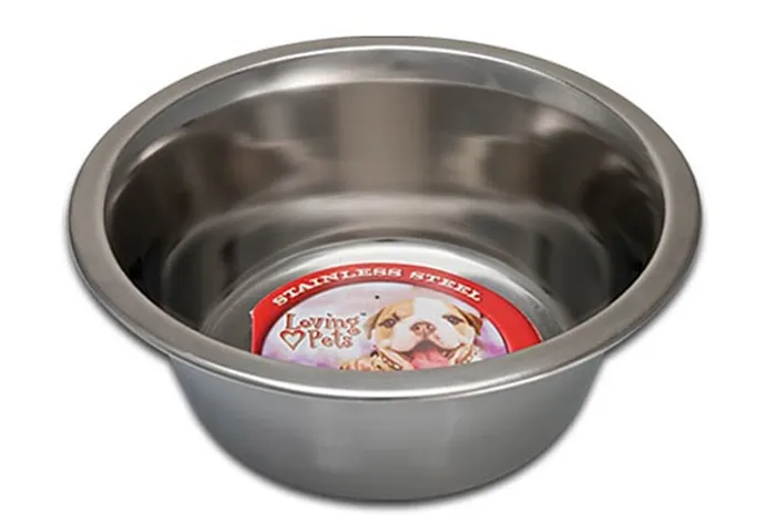 Loving Pets Stainless Steel Dish 2 Quart