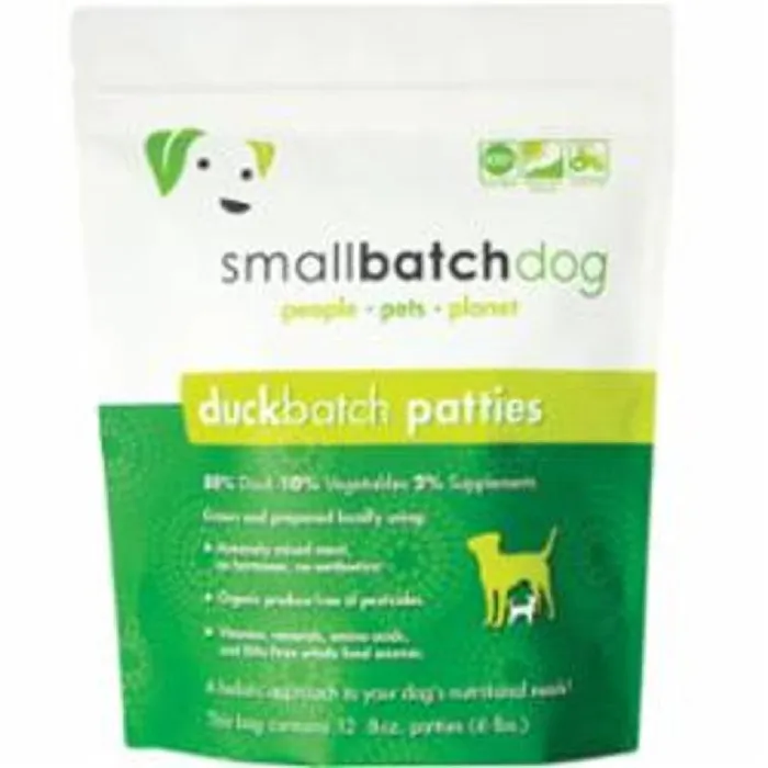 Small Batch Dog Duck Patties 6#