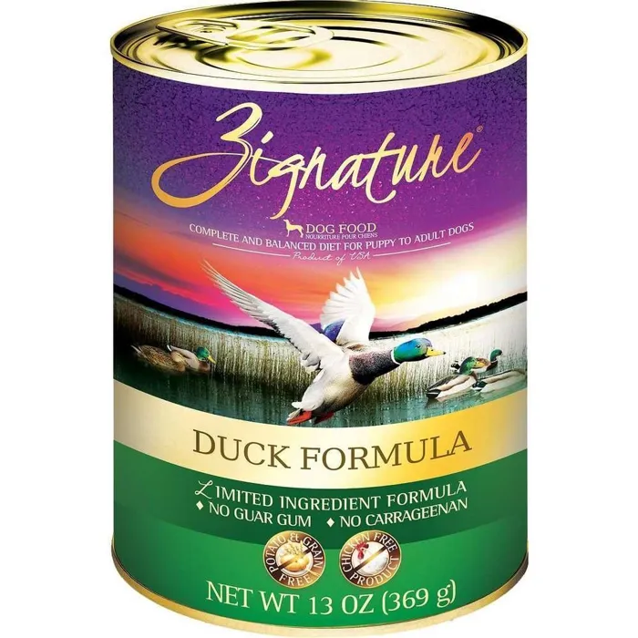 Zignature Duck Dog Can 13oz