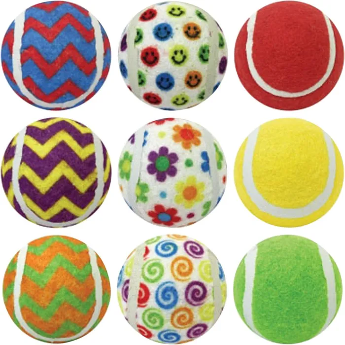 Multipet Ruff Enuff Tennis Balls 3pk