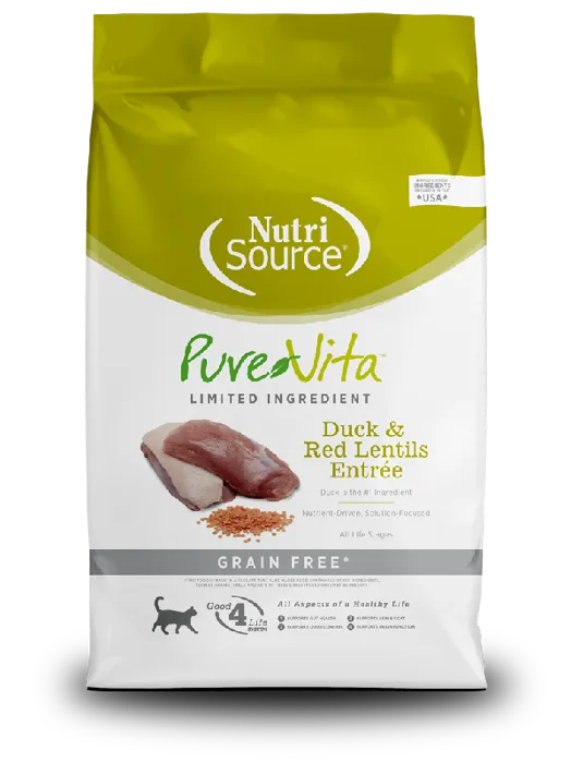 Pure Vita Cat Duck/Lentil 15#